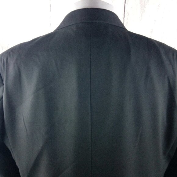 NWT AZZURO 46S 2 Button Black Suit Jacket - Picture 6 of 10